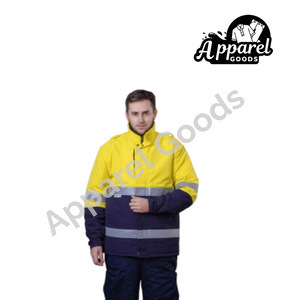 Cargo Electrician Protective Working Clothes Men Winter Jacket