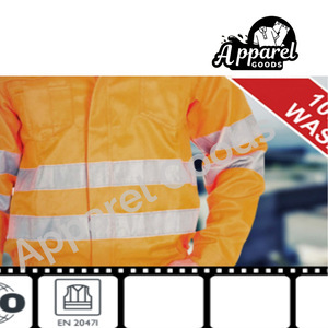 Coverall (HI-VIS) 50% Cotton 50% Polyester