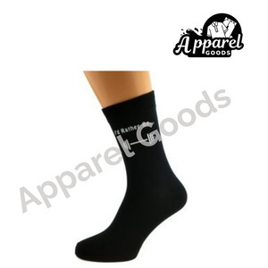 Mens Black Cotton Rich Socks Great